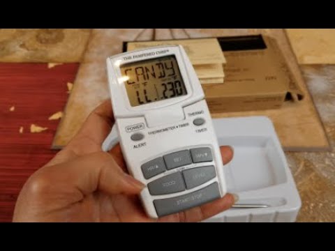 Unboxing Taylor Digital Cooking Thermometer with Probe and Timer