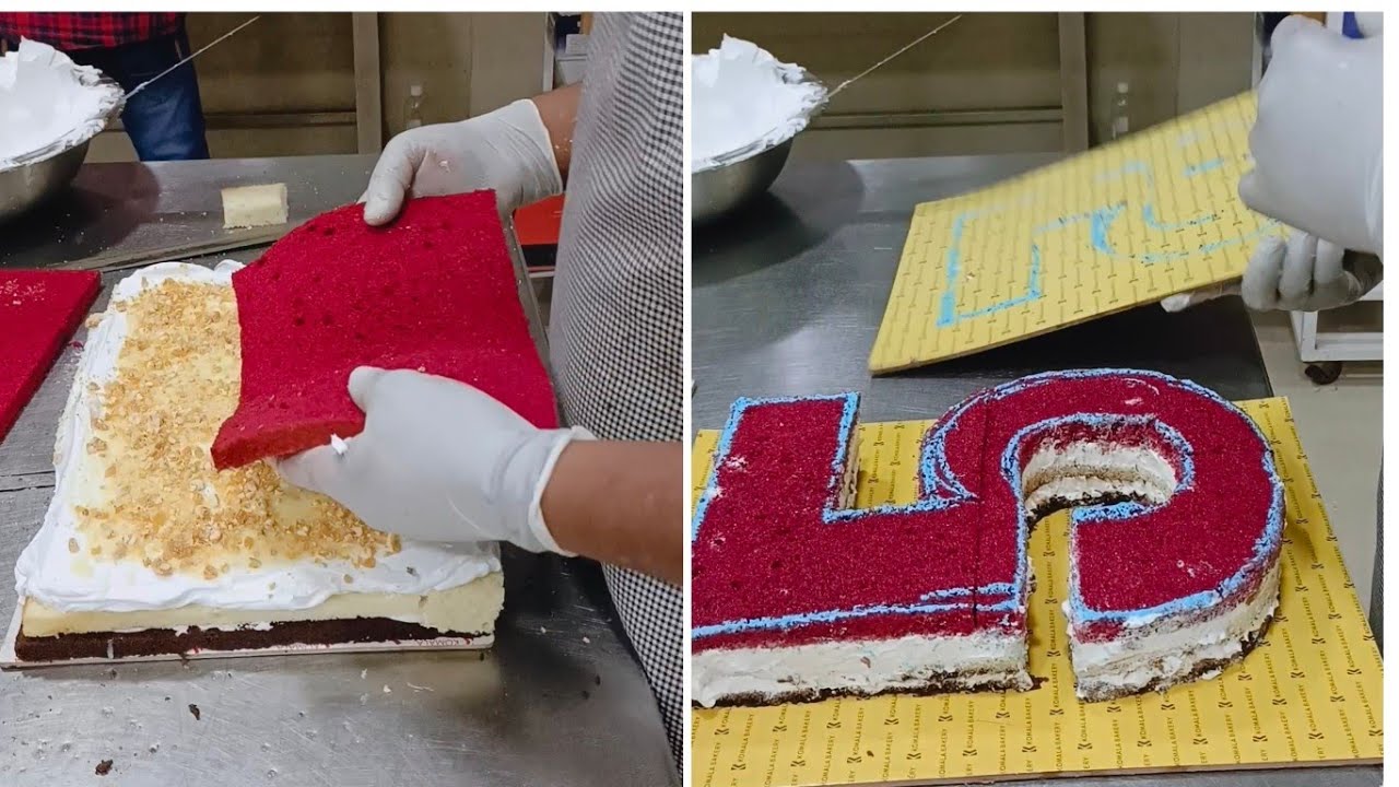 number 5 cutting cake | redbee | spiderman theme @ratheesh_kottakkal