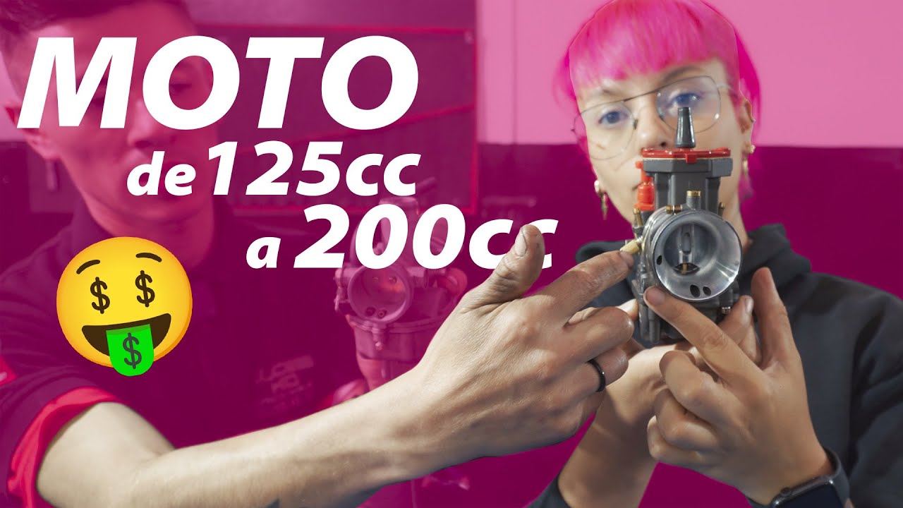 Paso una MOTO de 125cc a 200cc