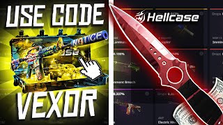USE CODE VEXOR AND WIN FREE SKINS IN HELLCASE! - Hellcase Promo Code 2025
