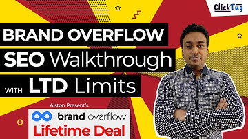Brand Overflow Lifetime Deal Review - Features Walk through & LTD Highlights