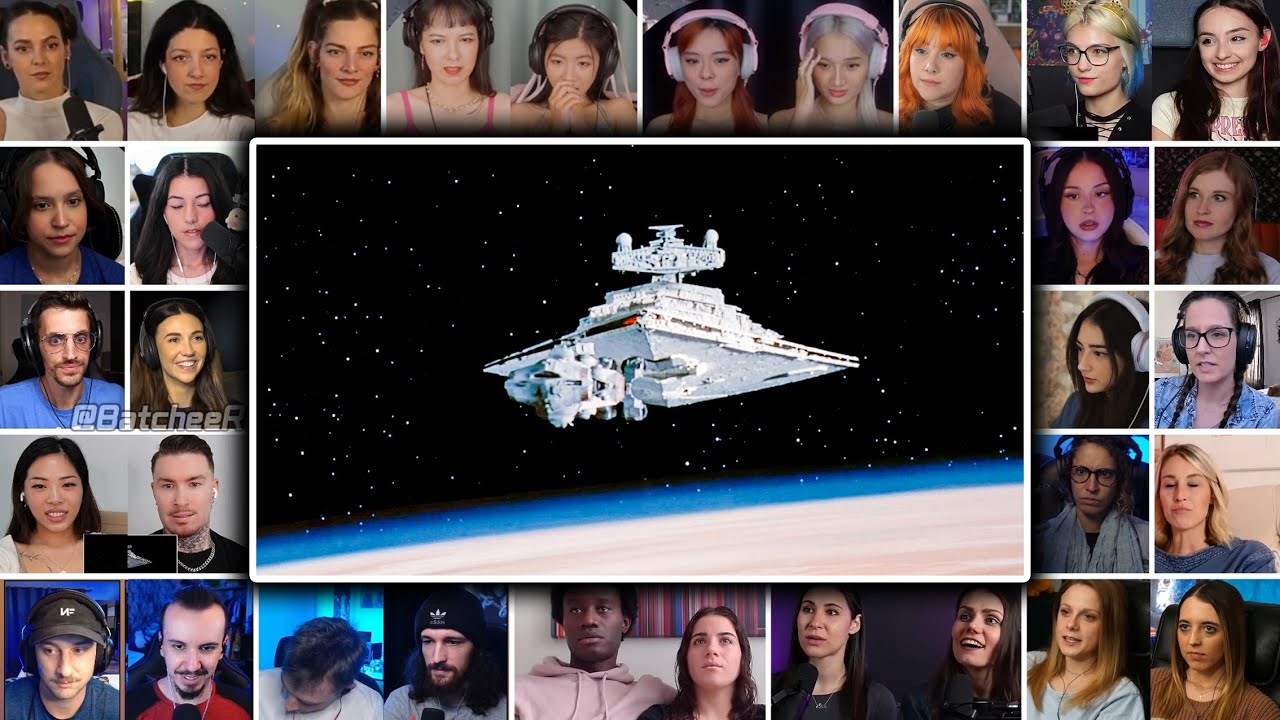 The Opening Scene | Star Wars A New Hope (1977) Reaction Mashup