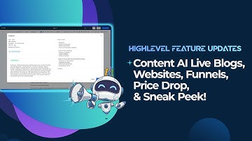 Content AI Live Blogs, Websites, Funnels, Price Drop, & Sneak Peek!
