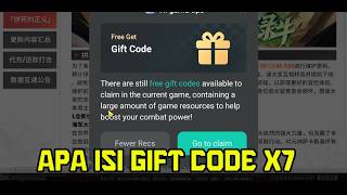 Cara Claim Gift Code dari X7 , Apa isi nya?  - One Piece Fighting Path x7 Game (Android/Ios) screenshot 3