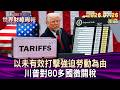 以未有效打擊強迫勞動為由 川普對80多國徵關稅 【短篇】#TVBS文茜的財經周報 20260726