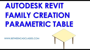 Creating a Parametric Table in Autodesk Revit
