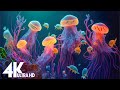 The Ocean 4K - Captivating Moments with Jellyfish and Fish in the Ocean - Relaxation Video