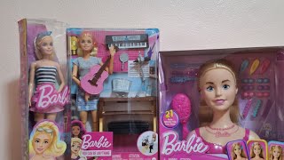 Unboxing #Barbie fashionistas,Styling head,musicista auguri Barbie #mattel