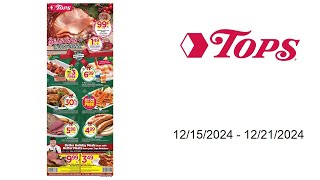 Tops Weekly Ad - 12/15/2024 - 12/21/2024