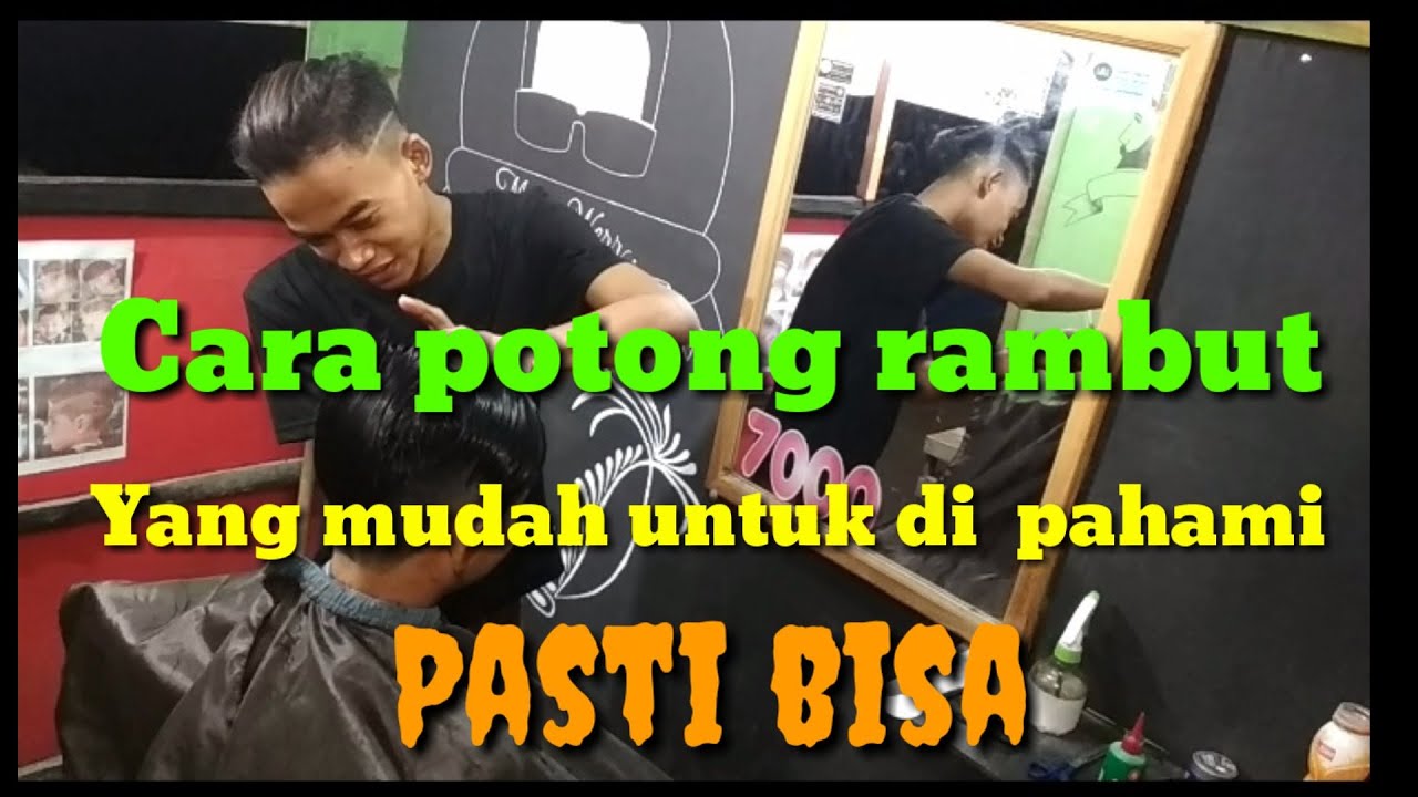  CARA  POTONG  RAMBUT  SESUAI  PERMINTAAN PELANGGAN YouTube