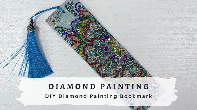 Diamond Painting, DIY Diamond Painting Bookmark