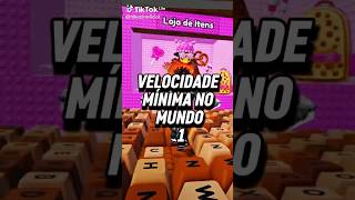 VELOCIDADE MINIMA MUNDO 1 ( Parte 3 ) #roblox #robloxshorts #robloxgameplay #livestream