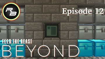 Modded Minecraft : FTB Beyond : Ep 12 : Inventory Management (Ender IO)