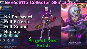 Benedetta Collector Skin Script| No Password | Project Next Patch | 丂ʜᴏɢᴜɴ