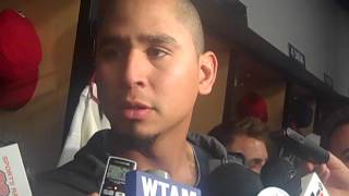 VIDEO: Carlos Carrasco talks about ejection
