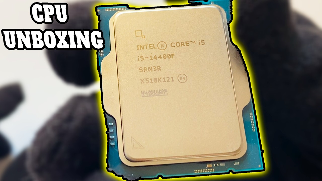 Intel i5-14400F Unboxing
