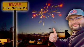 FULL STARR FIREWORKS DEMO 2026 (NEW Roman Candles, Shells, 200g, 500g) 