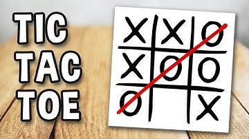 TRICK: how to always win at TIC TAC TOE! | Spielregeln TV (Xs and Os / Noughts and Crosses)
