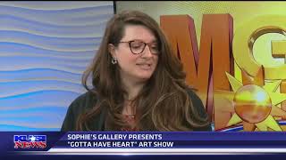 Sophies Gallery Gotta Have Heart Art Show On Kusi