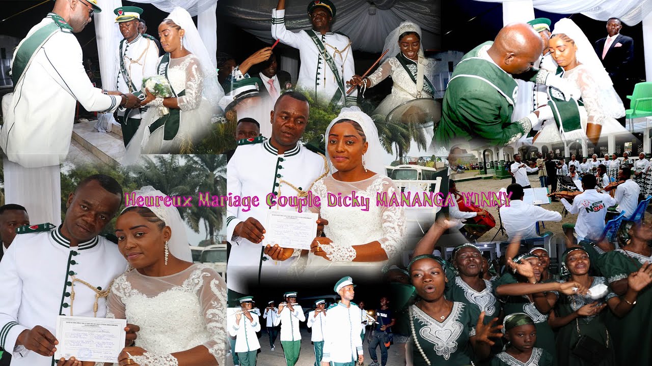 MARIAGE RELIGIEUX FLUKI CONTRE Grd CHORALE DIRIGEANT JEUNES +SYMPHONIE Cple DIKIZEYIKO MANANGA WANNY
