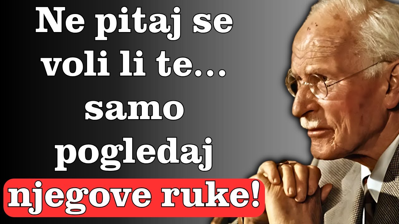 Nevidljiv gest muškaraca koji otkriva njihove PRAVE EMOCIJE | Carl Jung