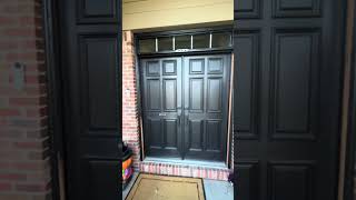 Do THIS first when installing a double storm door #stormdoorguy #diy