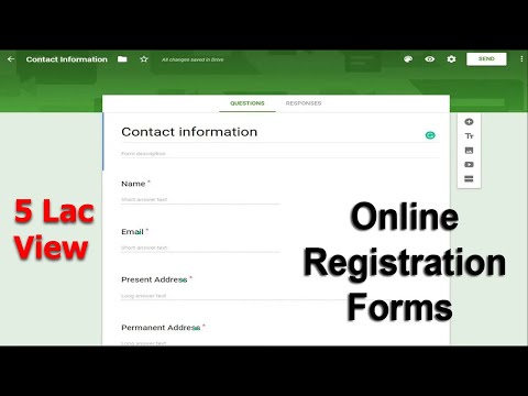 Video: Paano Punan Ang Registration Form