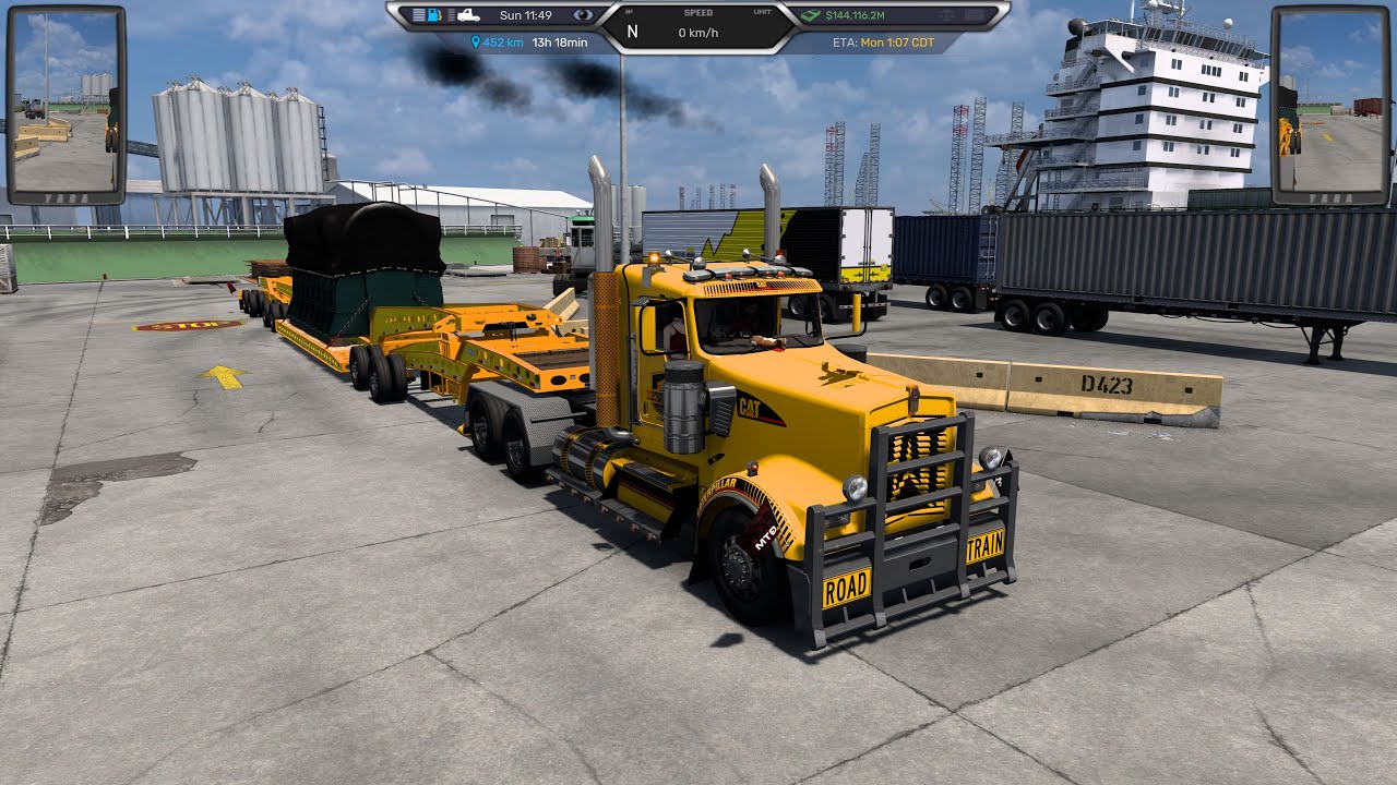 KENWORTH W900 - SCANIA DC16 123 770 V8 EURO 6 (QLS) - TURBINE GENERATOR 54 TONNES