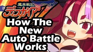 Disgaea 7 How The New Auto Battle Works VERY DIFFERENT TO DISGAEA 6