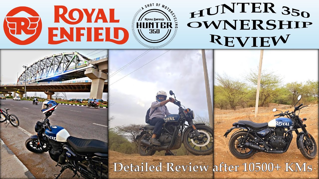 Royal Enfield Hunter 350 - 10,500 KM Honest Ownership Review | Pros & Cons | Daily Commute Tested