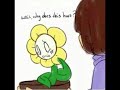 Frisk flicks flowey  undertale comic dub