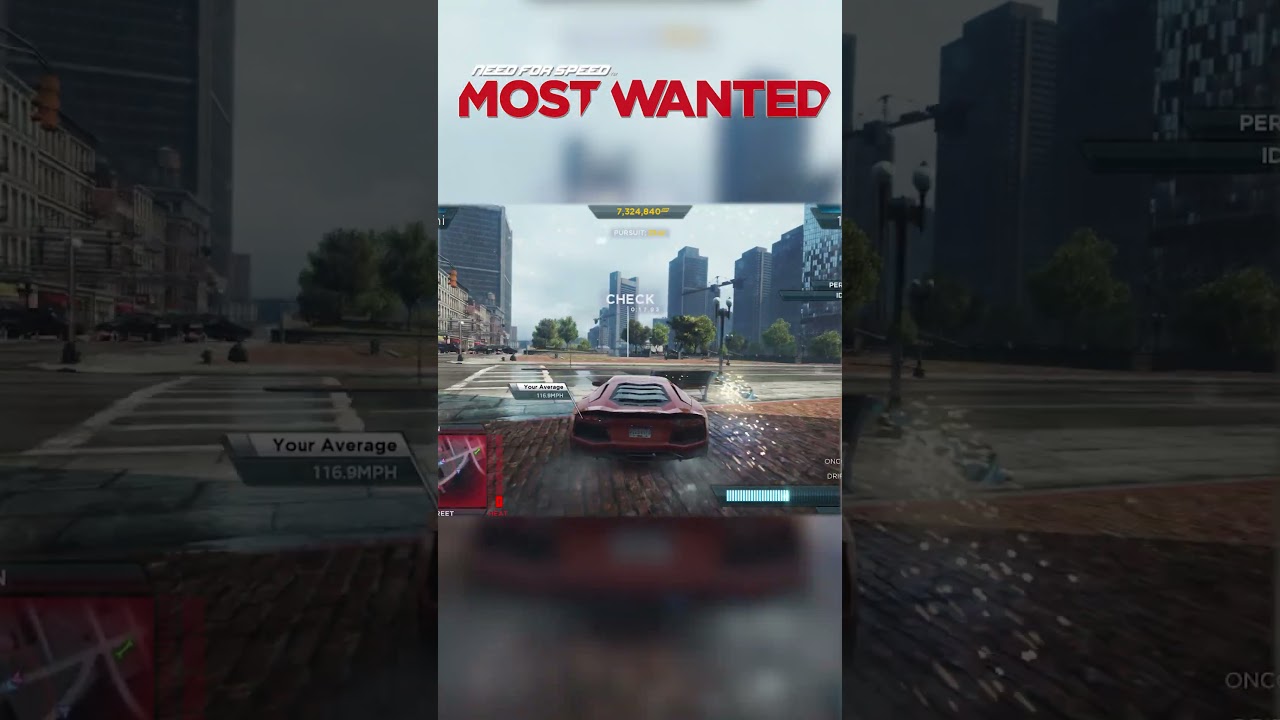 High Speed Street Race - Most Wanted 