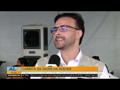Carreta da Saúde da Mulher oferece consultas e exames gratuitos em Maceió 27/7