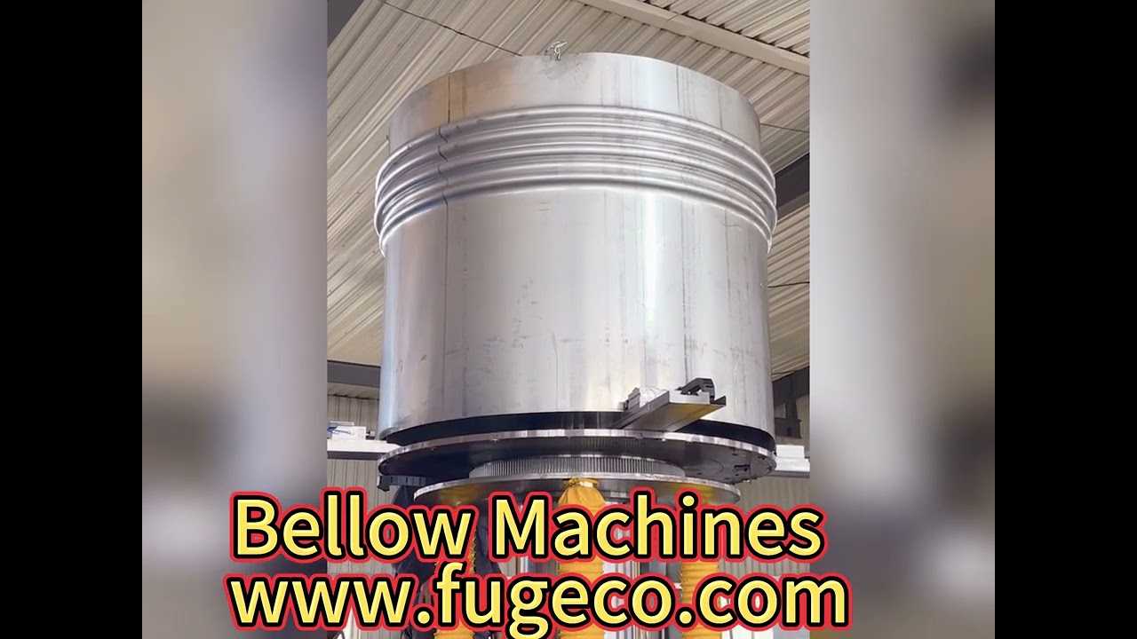 How to make an expansion joint bellow more efficiently? 