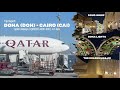 Trip Report Qatar Airways QR1303 From Doha (DOH) to Cairo (CAI) | A330-300 | A7-AEG | Economy Class
