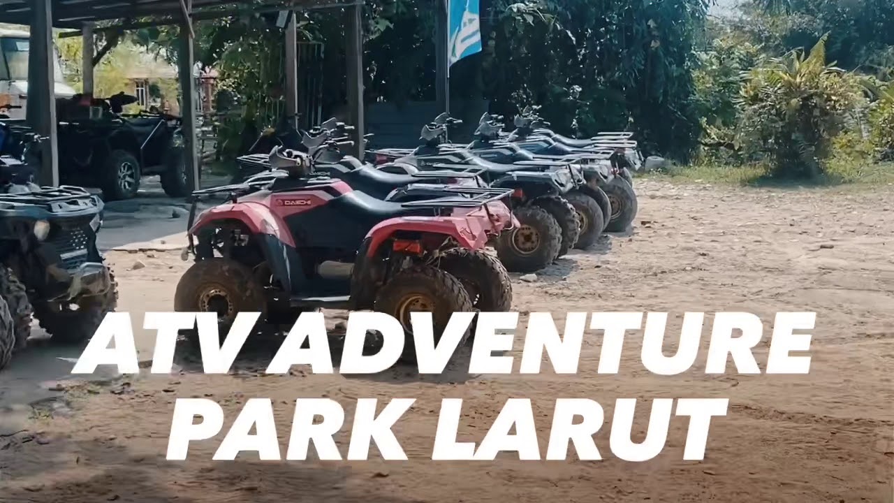 Travel Vlog Atv Adventure Park Larut Youtube