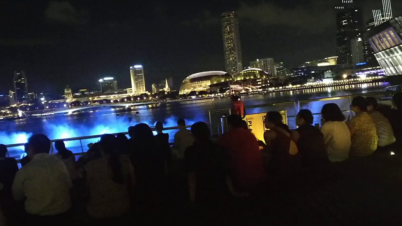 Spectacular Sound & Light show Marina Bay Sands Singapore YouTube