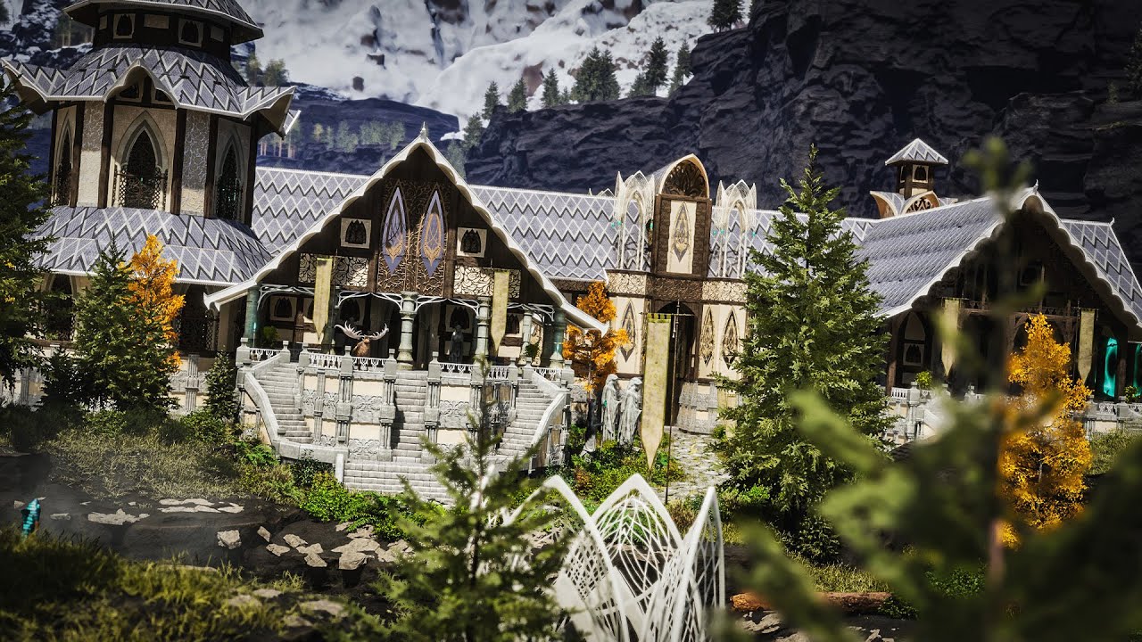 🔴 NEW Elven Structure Skins Reveal in ARK: Survival Ascended!