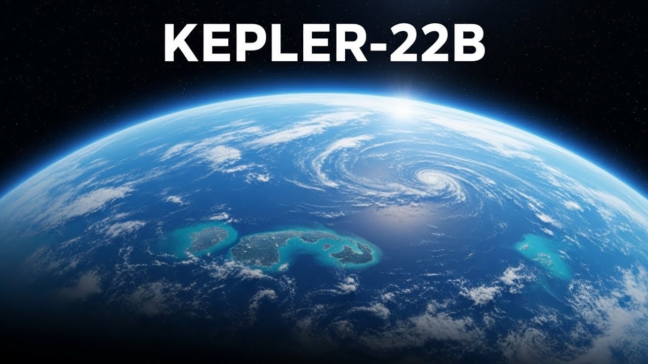 KEPLER 22B : The Blue Planet That Shouldn’t Exist | 4K