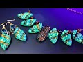 DIY JEWELRY WITH RESIN , POLYMER CLAY and WIRE.  EXPERIMENT TUTORIAL. CICADA PENDANT