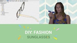 Fusion 360: Sunglasses screenshot 3