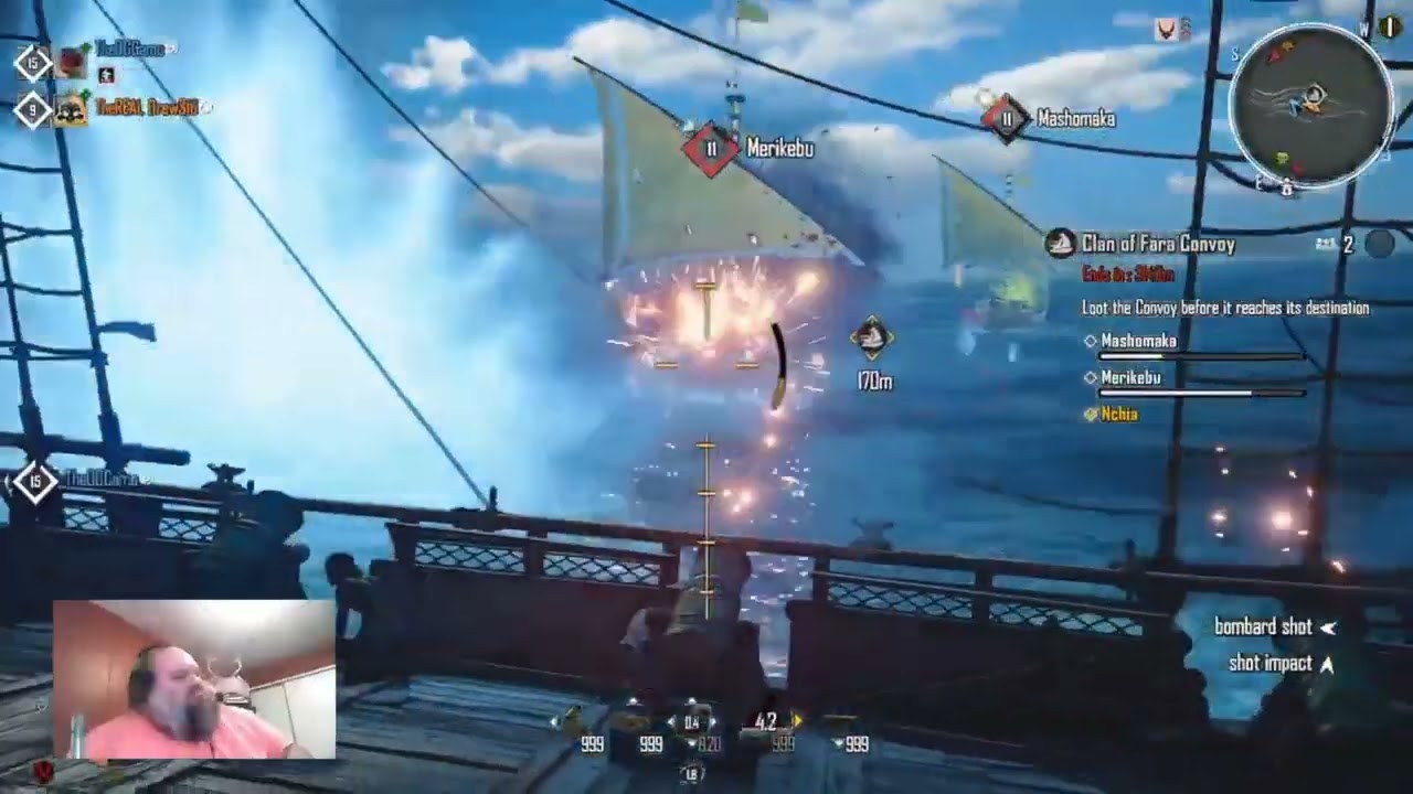 Skull and Bones: Sinking a Clan of Fara Convoy