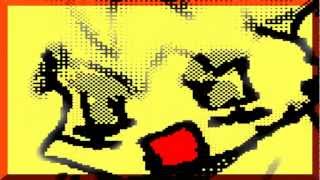 Nentendo DSI Flipnote Goku transforms into SSJ (RE UPLOAD+Sony Vegas effects test)