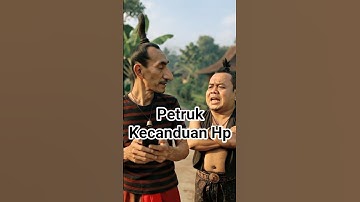 Petruk Kecanduan Scroll, Gareng Marah #shortslucu  #punakawan #gareng #javamation