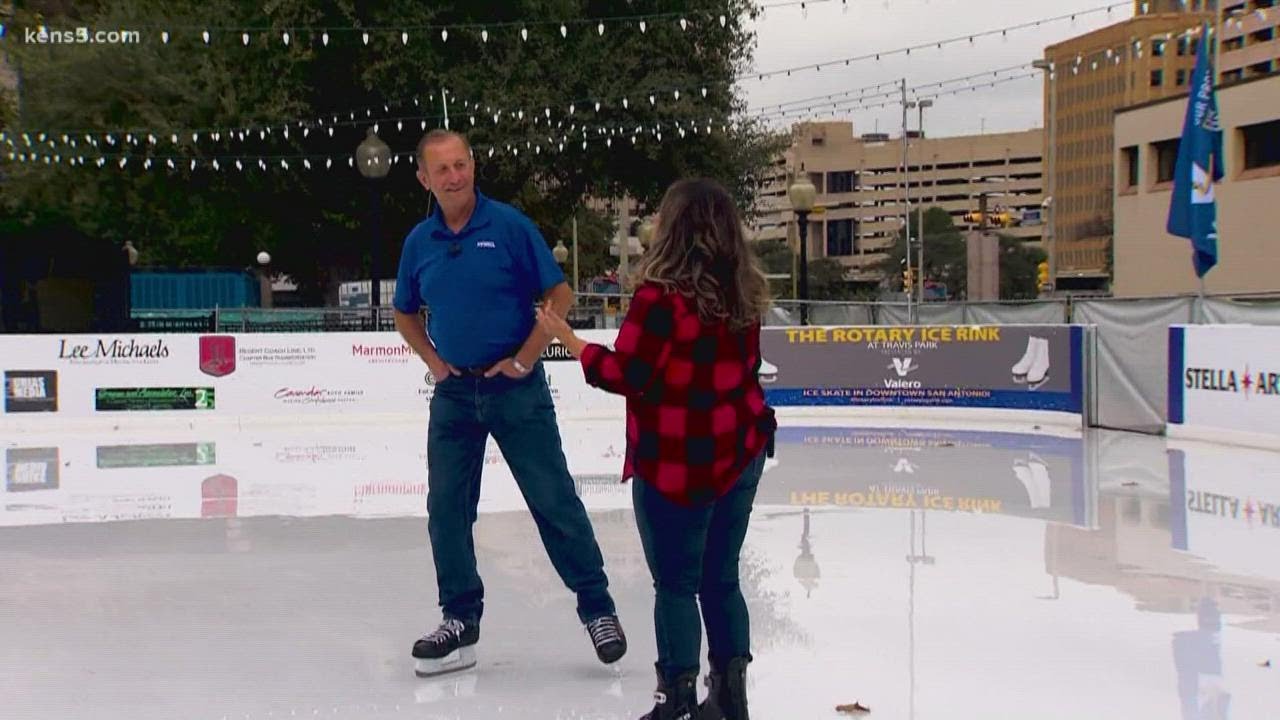 Ice skating in San Antonio Check out this fun, familyfriendly
