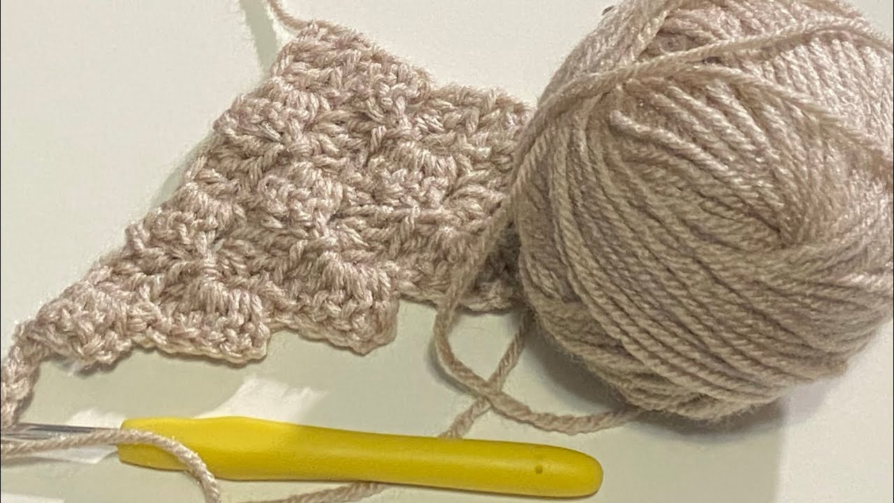 How to crochet Corner to corner crochet stitch for beginners | c2c