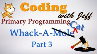 Primary Programming - Scratch Tutorial - Whack A Mole Game part 3 screenshot 5