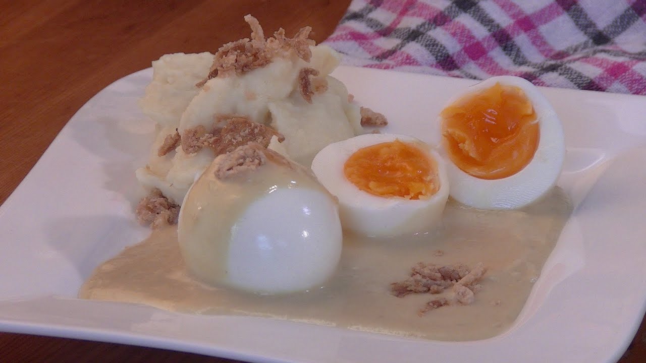 Eggs with Mustard Sauce German everyday cooking Video Recipe