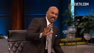 Steve Harvey's Reaction To This STEVE Guest Is Priceless