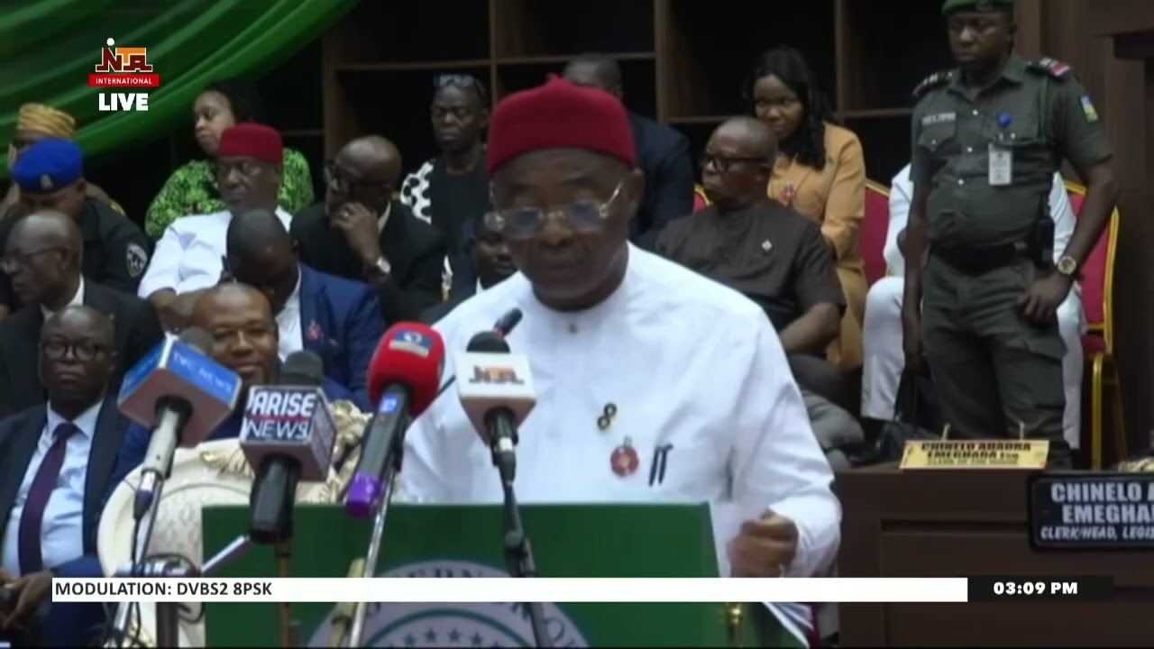 Live: Gov. Hope Uzodinma Of Imo State Presents 2026 Budget To The House | 22 December 2025